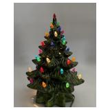 Atlantic Ceramic Lighted Christmas Tree 13 In.