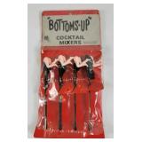 'Bottoms Up' Novelty Cocktail Mixers NIB