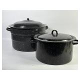 Granite Ware Stock Pot / Bath Canners (2)