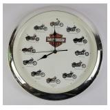 Harley Davidson Motorcycle Wall Clock