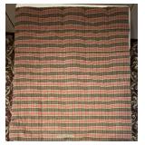 Ralph Lauren Full/Queen Plaid Down Quilt