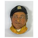 Vintage Chalkware Fisherman Captain - England