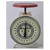 Vintage Way Rite 25lb Household Kitchen Scale