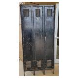 Vintage Metal School Locker Cabinet LARGE