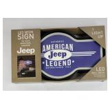Jeep LED Marquee Neon Sign NIB
