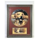 Golden Retriever Hunting Signed Larry Chandler