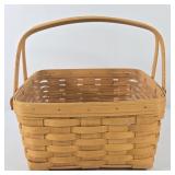 Longaberger Basket w/ Folding Handle