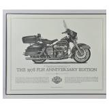 Harley-Davidson 'The 1978 FLH AE' Cycle Print