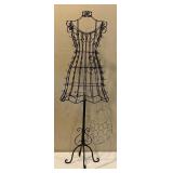 Wrought Iron Dress Form Jewelry Display +