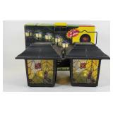 Tiffany-Style Solar Garden Lights