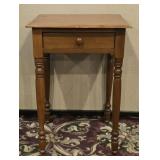 Single Drawer Sheraton Accessory Side Table