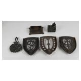 Antique Cast Iron Trivets (6)