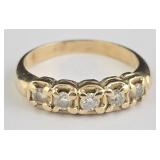 14k Gold & Diamond Engagement Ring (6)