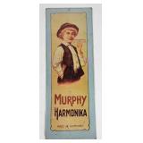 Murphy Harmonica Made In Germany Tin Sign