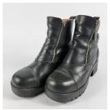 Harley Davidson Women's Zip Up Leather Boots (6.5)