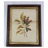 Dead Leaves Botanical Lithograph