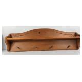 Wooden Wall Mounted Coat Rack