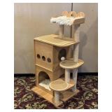 Multi-level Cat Condo Scratching Post