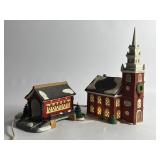 Dept. 56 + Christmas Old North Church & Bridge