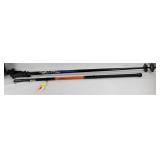 Telescopic Fishing Pole & Ski Poles (3)