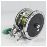 Vintage Penn Super Mariner Fishing Reel w/ Wire