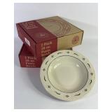 Longaberger 20 Oz. Green Heritage Pasta Bowls NIB