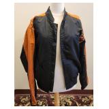 Harley Davidson Women's Orange Nylon Jacket (XL)