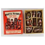 Ornamental Collector Bar Jiggers Shot Glasses