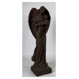 Guardian Angel & Child Resin Statue