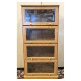 4- Tier Oak Lawyers Bookcase