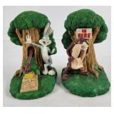 Bugs Bunny & Tasmanian Devil Bookends