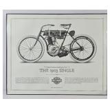 Harley-Davidson 'The 1903 Single' Motorcycle Print