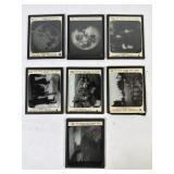 Keystone View Moon, Niagara +Glass Lantern Slides