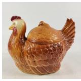 Ceramic Hen Chicken Cookie Jar