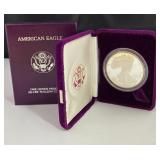 1986 American Eagle & Liberty Silver Dollar Coin
