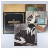 Billy Joel, Joni Mitchell+ Vinyl Record Albums (5)