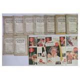 1918-47 National Geographic Magazines & Backcovers