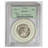 1917 Standing Liberty Quarter MS62 Coin