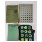 Girl Scouts Books & Sash (4)