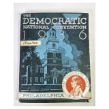 1936 Democratic Natï¿½l Convention Philadelphia Book
