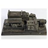 Hallden Machine Co. Printing Press Paper Weight