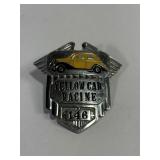Yellow Cab Racine Chicago Taxi Driver Hat Badge