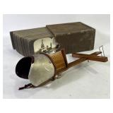 Keystone Military WWII Stereoscope Cards & Viewer
