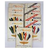 1950s-70s Indy 500 Programs (9)