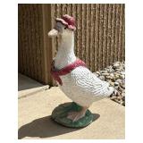 29 Inch Cement ï¿½Marthaï¿½ Garden Goose Statue