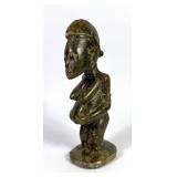 African Kongo Pfemba Carved Jade Maternity Idol