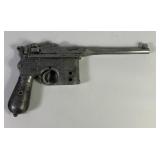 WWI C96 Mauser Pistol Cast Aluminum Replica