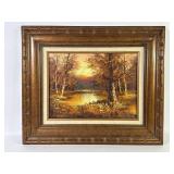 ï¿½Fall Wetlandsï¿½ Oil Painting - Signed