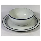 Dansk Bistro Christianshavn Blue Serving Platter