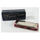 M. Hohner No. 44 School Pitch Pipe Harmonica